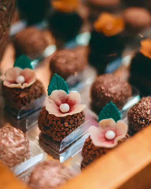 Bombones florales