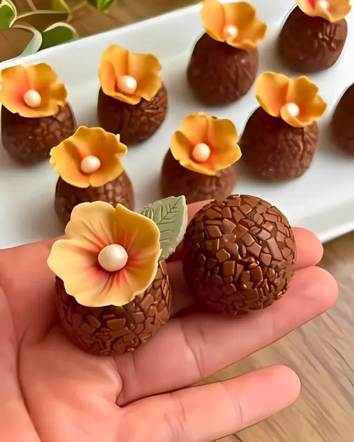 Bombones florales