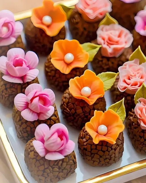 Bombones florales