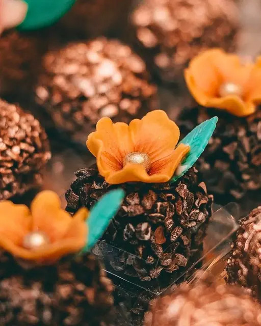 Bombones florales