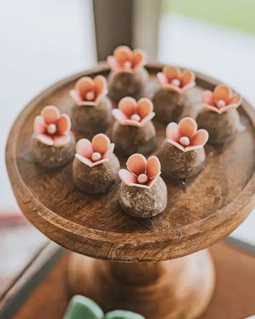 Bombones florales